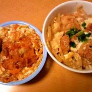 めんつゆとお総菜のカツで簡単☆カツ丼